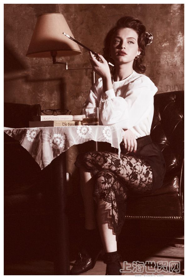 法国摄影师Roy Peri 女性时尚摄影-复古风